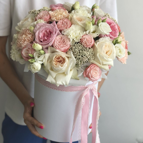 КОРОБКА С ЦВЕТАМИ